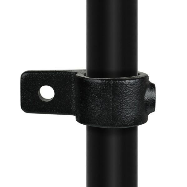 Rohrverbinder Ösenteil Mit Einzellasche - Typ 55E - 48,3 mm (Schwarz)