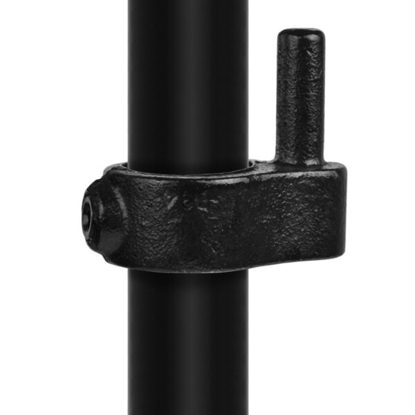 Rohrverbinder Stellringzapfen - Typ 63B - 26,9 mm (Schwarz)