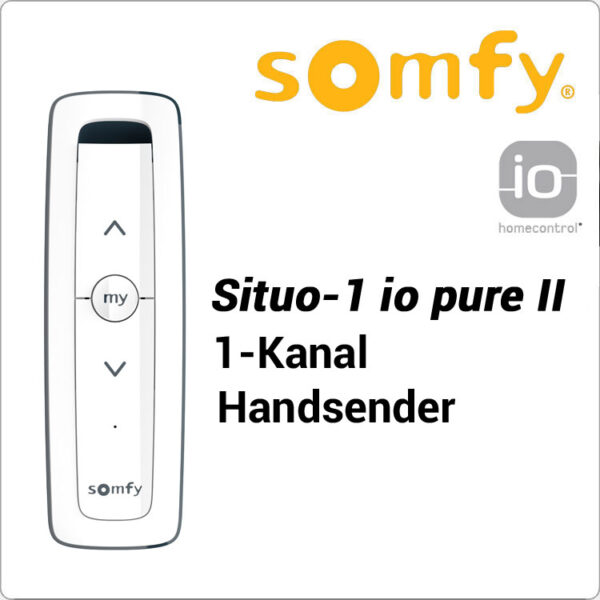 Somfy SOMFY-SITUO-1 IO II pure 1-Kanal Handsender