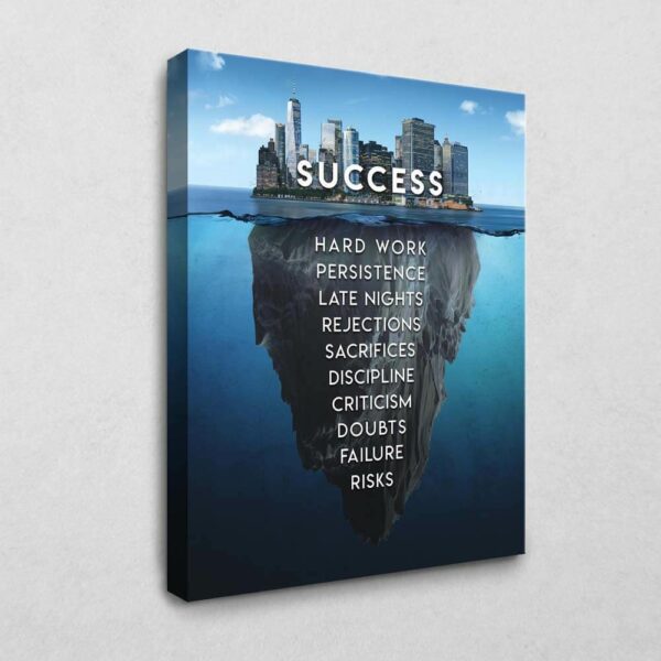 BE100 City of Success 40 x 30 cm