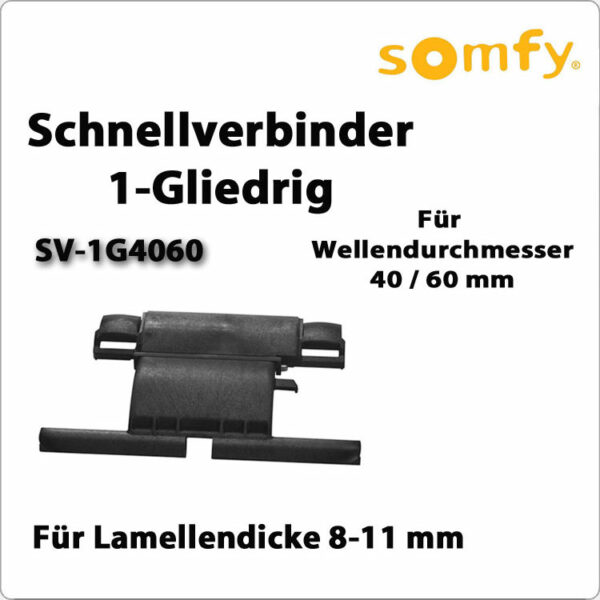 SOMFY Schnellverbinder SV-1G4060