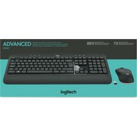 Logitech MK540 Advanced – Tastatur-und-Maus-Set – kabellos – 2.4 GHz – Belgien