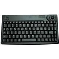 Active Key AK-440-TU - Tastatur - USB - US International - Schwarz