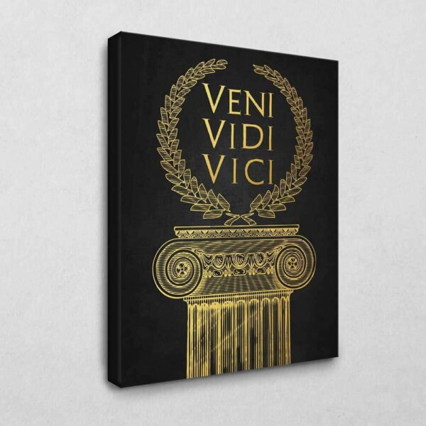 BE100 Veni Vidi Vici (Black Edition) 30 x 40 cm