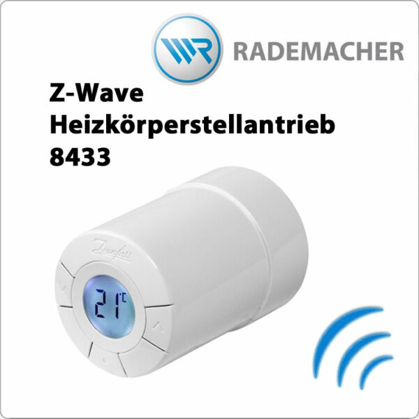 RADEMACHER RADEMACHER Z-Wave Heizkörperstellantrieb 8433