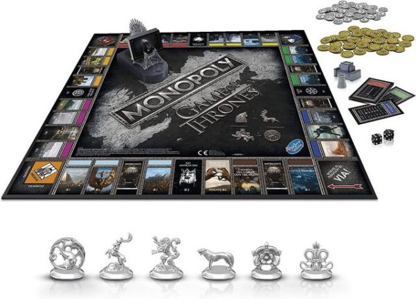 Hasbro Spiel, Brettspiel Monopoly Game of Thrones - mit Musikausgabe (französische Version)