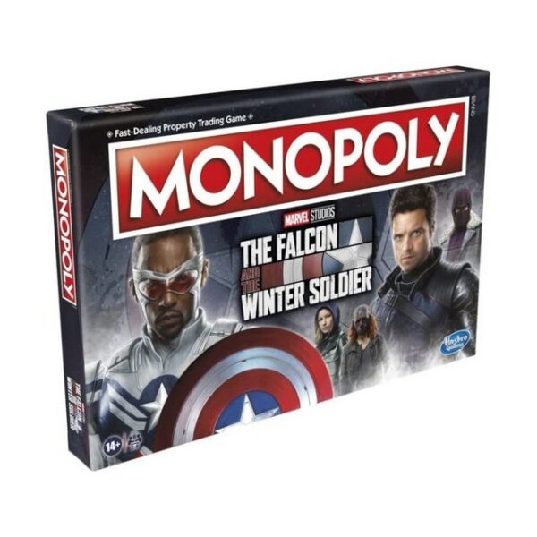 Hasbro Spiel, Brettspiel Monopoly - The Falcon and the Winter Soldier (englisch)