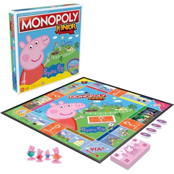 Hasbro Spiel, Hasbro Monopoly Junior: Peppa Wutz, Brettspiel