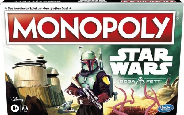 Hasbro Spiel, Hasbro - Monopoly - Star Wars Boba Fett Edition (englische Version) Hasbro - Monopoly - Star Wars Boba Fett Edition (englische Version)