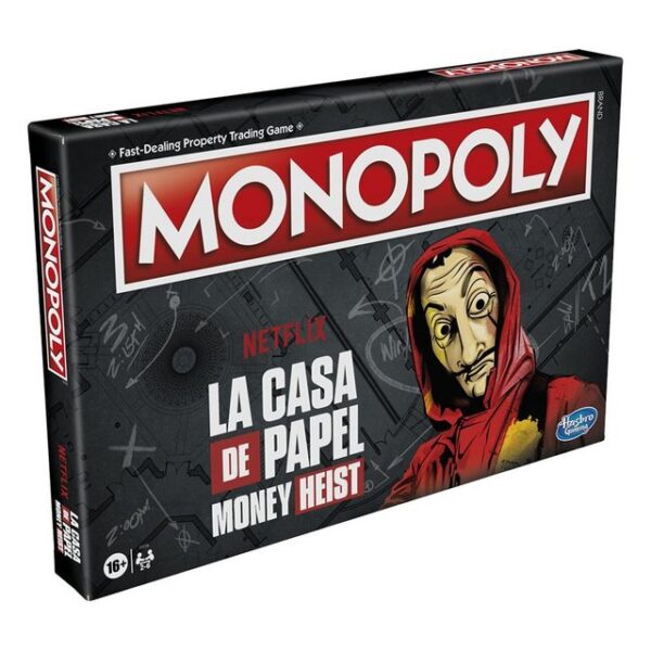 Hasbro Spiel, Monopoly Money Heist (English)