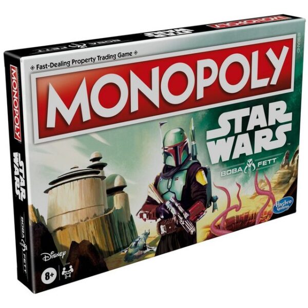 Hasbro Spiel, Star Wars Monopoly Boba Fett Edition Englische Ver