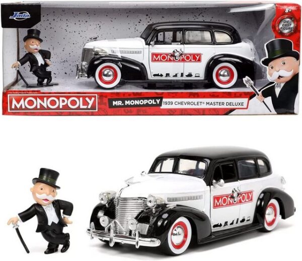 SIMBA Spielzeug-Auto Jada 253255048 - Mr. Monopoly 1939 Chevy Master 1:24