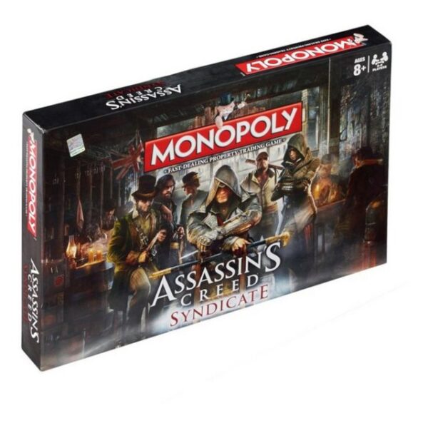 Winning Moves Spiel, Brettspiel Monopoly Assassin's Creed Syndicate (englisch), englische Ausgabe