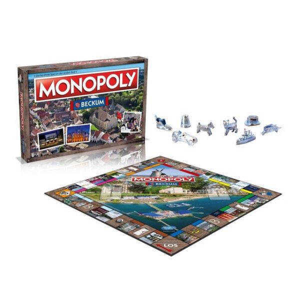 Winning Moves Spiel, Brettspiel Monopoly Beckum Gesellschaftsspiel Brettspiel Spiel