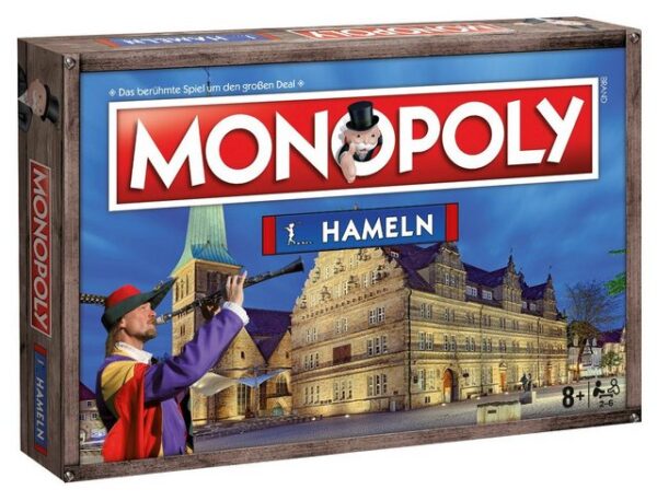 Winning Moves Spiel, Brettspiel Monopoly Hameln