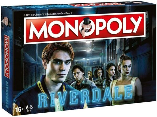 Winning Moves Spiel, Brettspiel Monopoly Riverdale