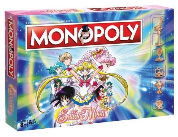 Winning Moves Spiel, Brettspiel Monopoly Sailor Moon