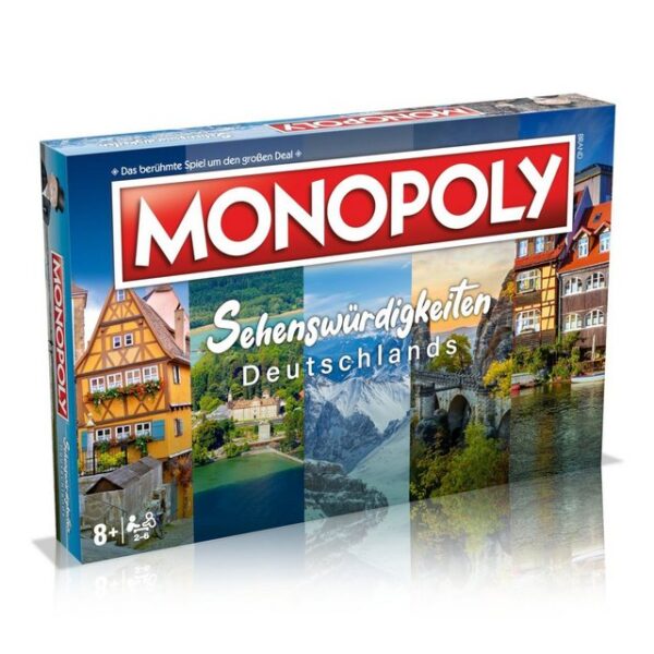 Winning Moves Spiel, Brettspiel Monopoly - Sehenswürdigkeiten Deutschlands