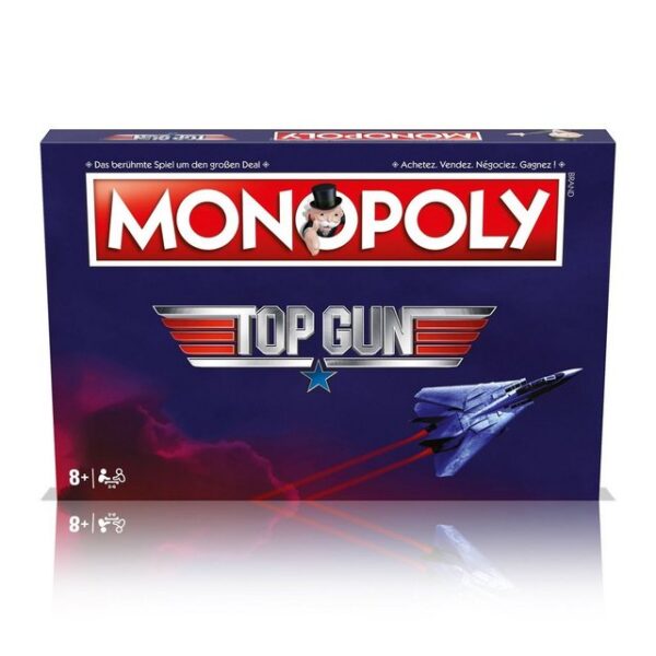 Winning Moves Spiel, Brettspiel Monopoly Top Gun Deutsch/Französisch