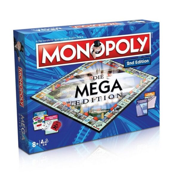 Winning Moves Spiel, Monopoly Mega 2nd Edition *Deutsche Version*