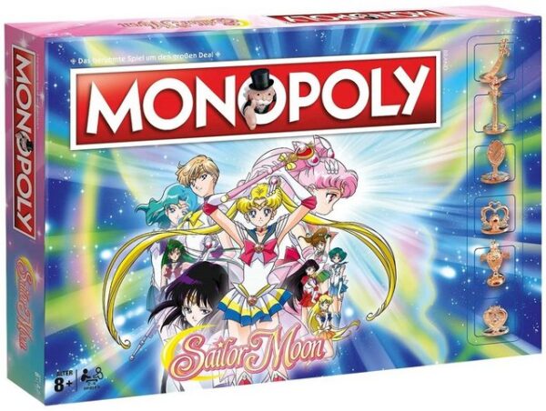 Winning Moves Spiel, Sailor Moon Brettspiel Monopoly *Deutsche Version*