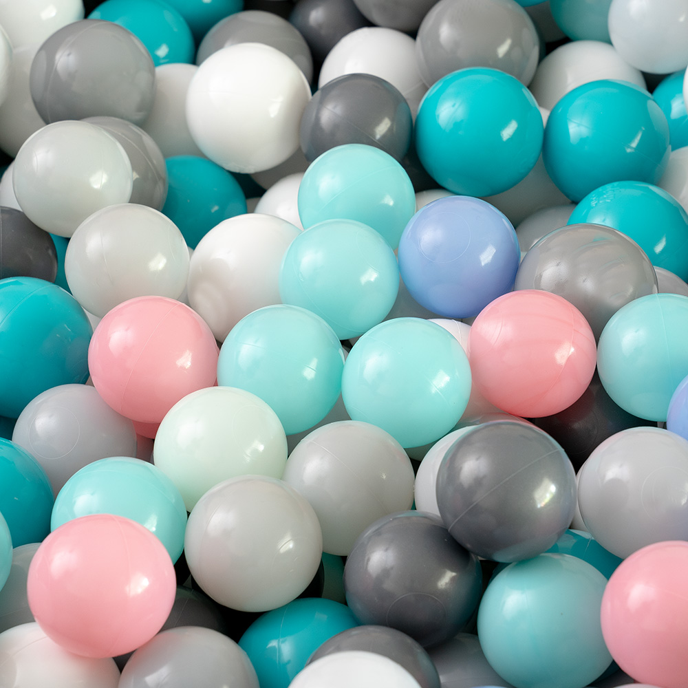 Bälle für Bällebad SPIN Pastellfarbe – Mengenauswahl