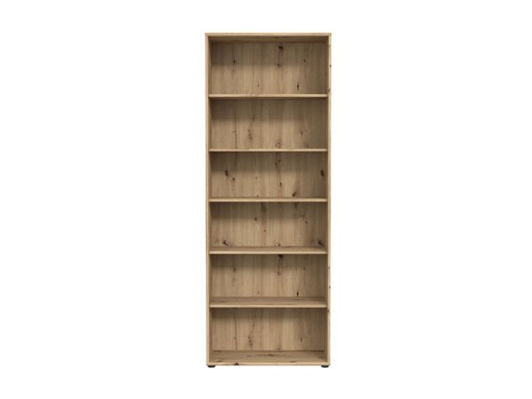 Die Möbelfundgrube Bücherregal Standregal Artisan Eiche 74 x 198 cm - TEMPRA