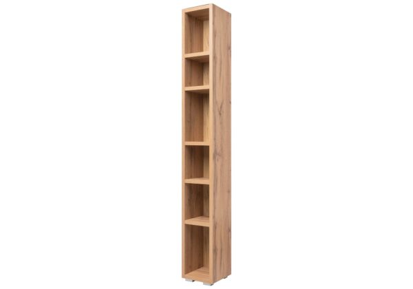 Die Möbelfundgrube Bücherregal Standregal Honig Eiche 25 x 191 cm - IMAGE