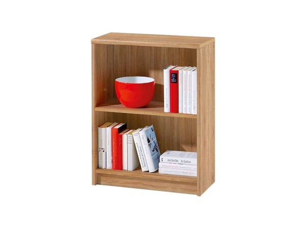 Die Möbelfundgrube Bücherregal Standregal Sonoma Eiche 60 x 78 cm - 1 Einlegeboden - LILLY