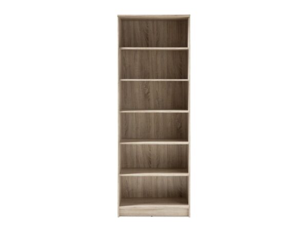 Die Möbelfundgrube Bücherregal Standregal Sonoma Eiche 72 x 198 cm - 5 Einlegeböden - OPTIMUS