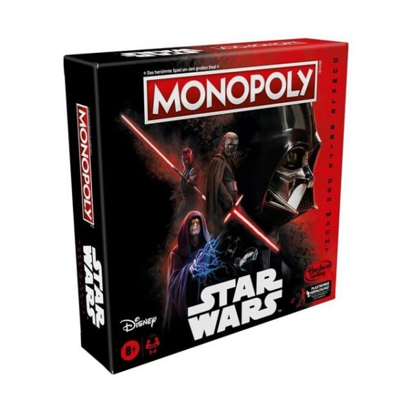 Hasbro Spiel, Brettspiel Monopoly Star Wars: Dunkle Seite der Macht