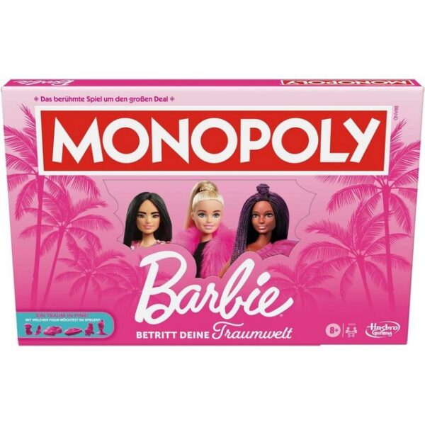 Hasbro Spiel, Monopoly - Barbie Brettspiel Gesellschaftsspiel