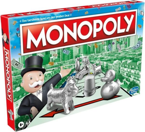 Hasbro Spiel, Monopoly - Classic Brettspiel Gesellschaftsspiel