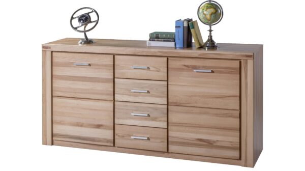 Massivart Sideboard Kernbuche teilmassiv geölt 159 cm - FREYJA