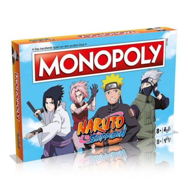 Winning Moves Spiel, Brettspiel Monopoly Naruto (deutsch) Brettspiel Gesellschaftsspiel