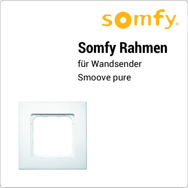 SOMFY Somfy Rahmen für Wandsender Smoove pure