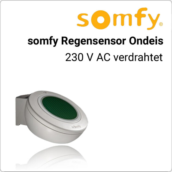 Somfy SOMFY Regensensor Ondeis 230 V AC verdrahtet