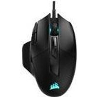 CORSAIR Gaming NIGHTSWORD RGB FPS/MOBA - Maus - optisch - 8 Tasten - kabelgebunden - USB - Schwarz