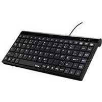 Hama Slimline Mini-Keyboard SL720 - Tastatur - USB - QWERTZ - Deutsch - Schwarz