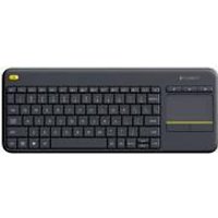 Logitech Wireless Touch Keyboard K400 Plus - Tastatur - kabellos - 2.4 GHz - Italienisch - Schwarz