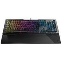 ROCCAT VULCAN 121 AIMO - Tastatur - mit Multimedia-Rad - Hintergrundbeleuchtung - USB - Schlüsselschalter: Roccat Titan linear switches