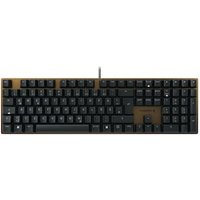 CHERRY KC 200 MX – MX2A Red/Linear – Kabelgebundene Tastatur, Schwarz/Bronze