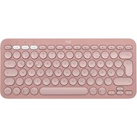 Logitech Pebble Keys 2 K380S Rosa – Minimalistische kabellose Tastatur