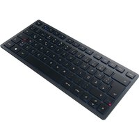 CHERRY KW 7100 Mini BT, Slate Blue – Bluetooth-Multi-Device Tastatur