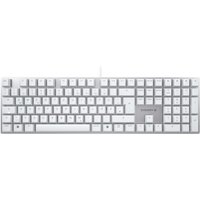 CHERRY KC 200 MX - MX2A Brown/Tactile - Kabelgebundene Tastatur, Weiß/Silber