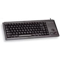 Cherry Compact-Keyboard G84-4400 - Tastatur - USB - Englisch - Schwarz (G84-4400LUBEU-2)