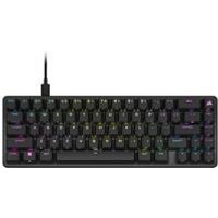 CORSAIR K65 PRO RGB MINI - Tastatur - Hintergrundbeleuchtung - USB - Deutsch - Tastenschalter: CORSAIR OPX RGB (CH-91A401A-DE)