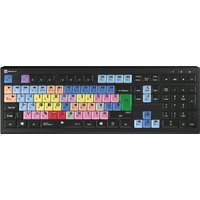 Logickeyboard LKB-MCOM4-A2PC-UK Tastatur Lightning QWERTY Englisch Schwarz (LKB-MCOM4-A2PC-UK)