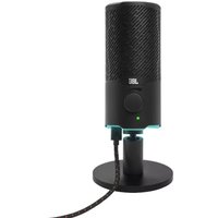 JBL Quantum Stream USB-Mikrofon mit zweifachem Kondensator für Streaming schwarz