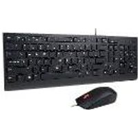 Lenovo Essential Wired Combo - Tastatur-und-Maus-Set - USB - Französisch - Belgien - für ThinkCentre M71X